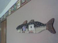 who would put a wooden fish on their wall